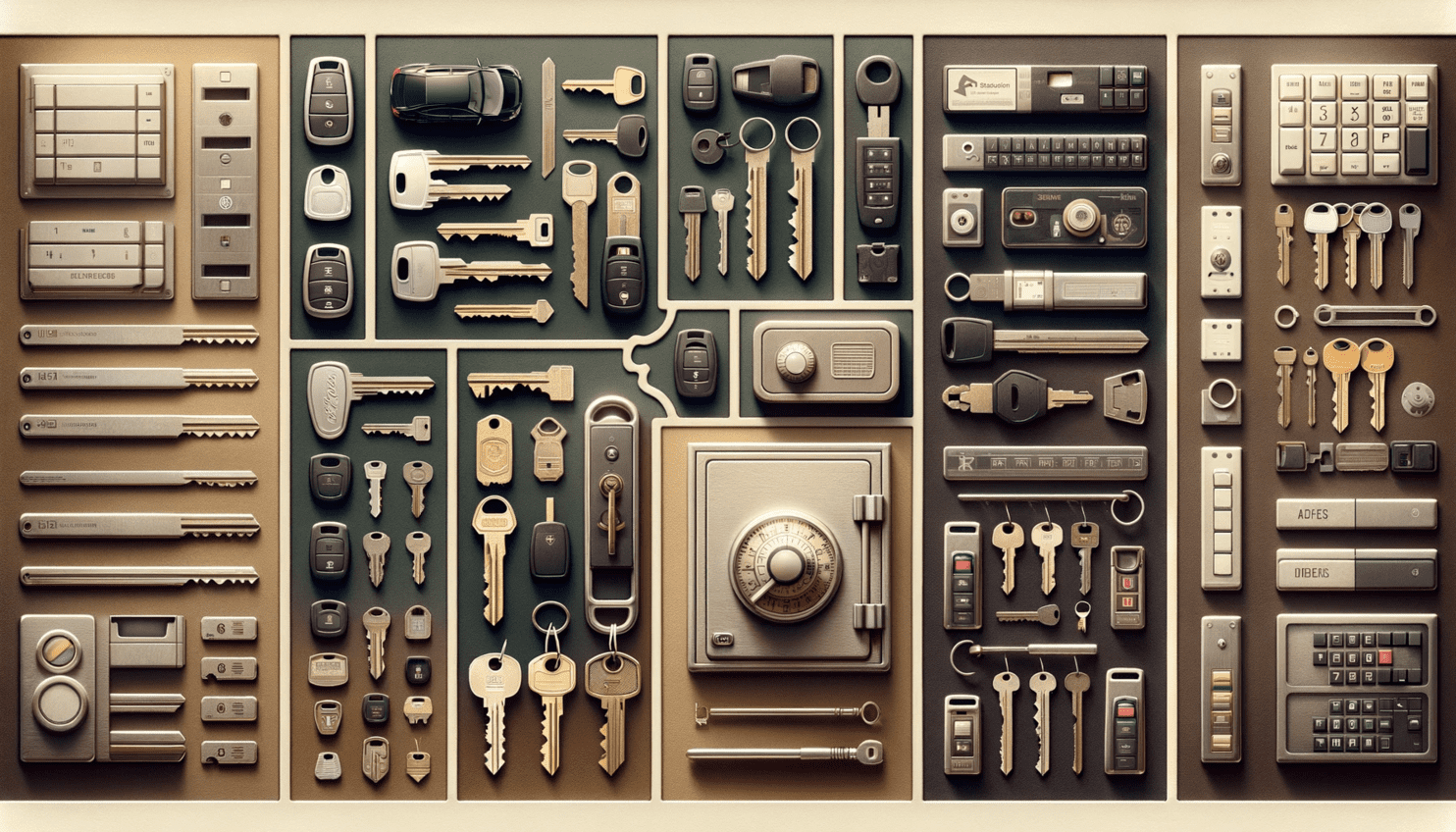 Atrakinimo paslaugų spektras